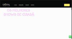 Desktop Screenshot of boatecrystalcuiaba.com.br